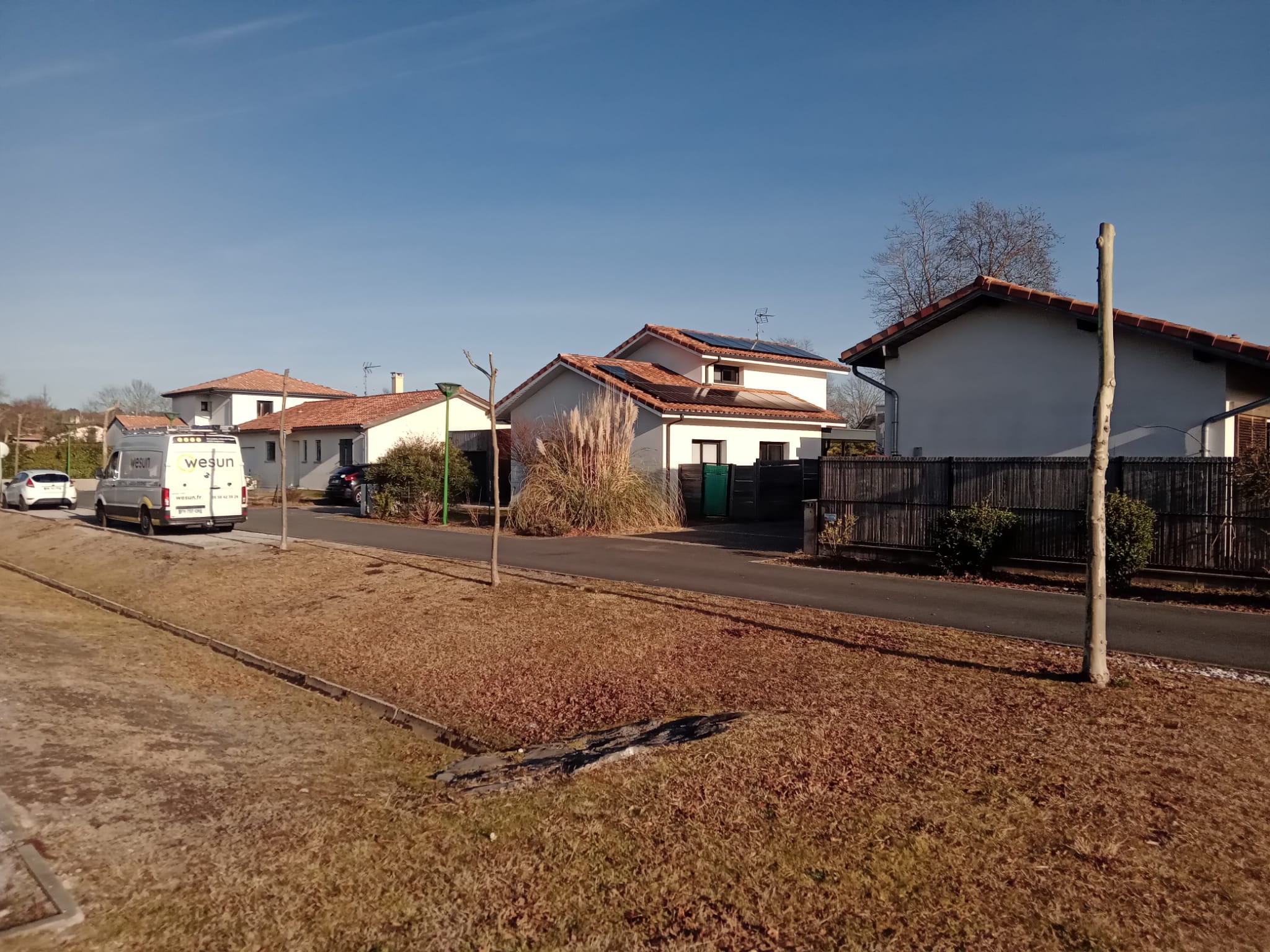 panneaux solaires Saubion
