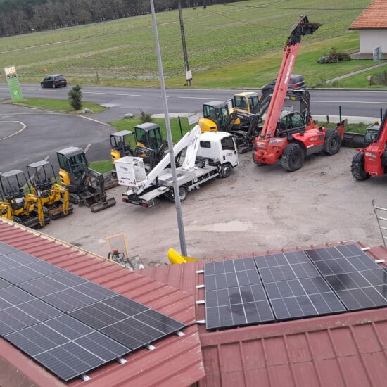 Panneaux solaires Angresse
