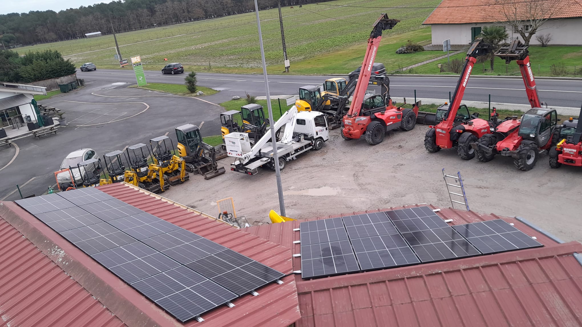 Panneaux solaires Angresse