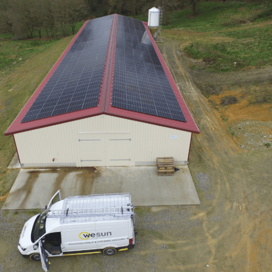 Nos réalisations PROFESSIONNEL / LANDES (40) - WeSun – L’énergie solaire pour tous, partout et pour tout !