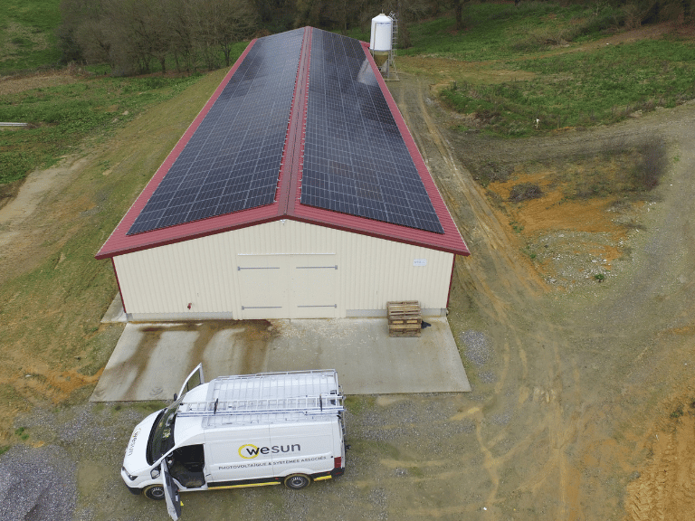 Nos réalisations PROFESSIONNEL / LANDES (40) - WeSun – L’énergie solaire pour tous, partout et pour tout !